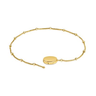FOREVER LOCKED Bracelet CECILE Goldplated