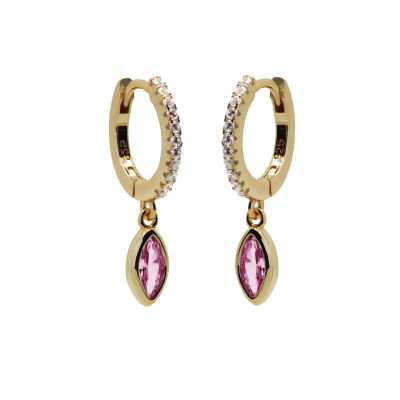 Hinged Hoops HIDDEN PARADISE