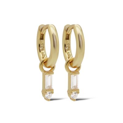 Hinged Hoops EMMY Clear