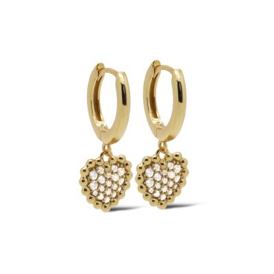 Hinged Hoops HILDY Heart