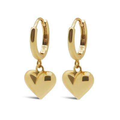 Hinged Hoops HOLLIE Heart