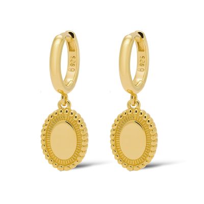 Hinged Hoops ALICEE Coin