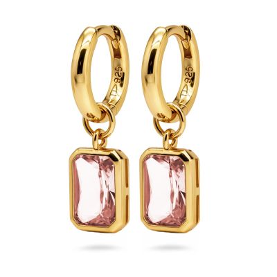 Hinged Hoops Liv Salmon