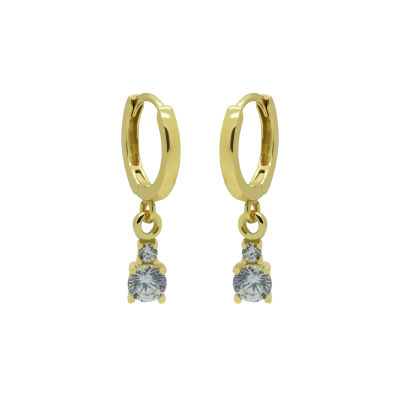 Hinged Hoops Tiny Double