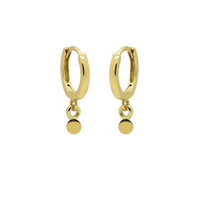 Hinged Hoops Symbols Tiny Disc