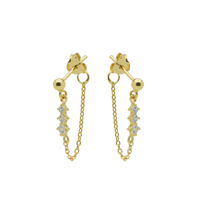 Chain Dots & Triple Zirconia