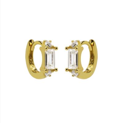 Plain Hinged Hoops Classic