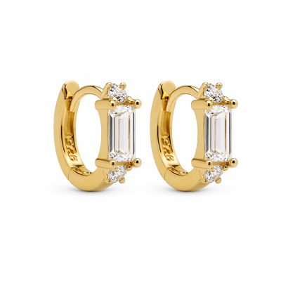 Hinged Hoops Mira Zirconia