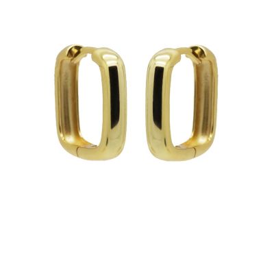 Plain Hinged Hoops Square