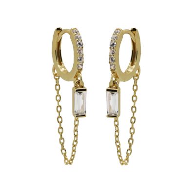 Hinged Hoops SUNKISSED