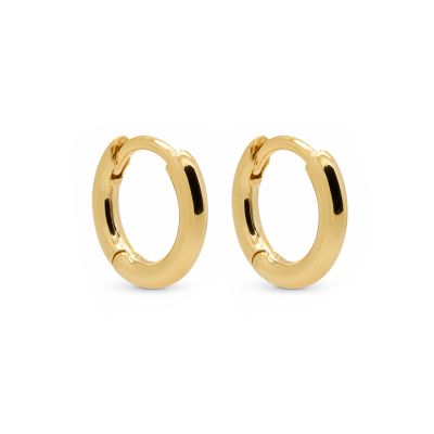 Hinged Hoops Plain Bibi 10MM