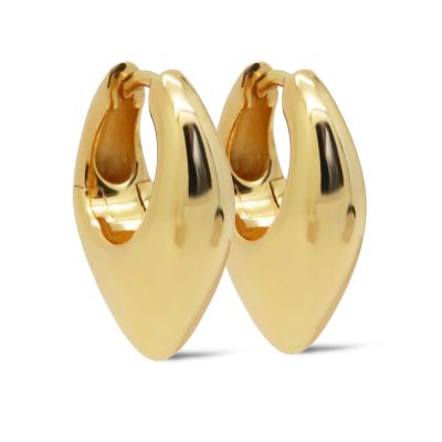 Hinged Hoops Elif Drop