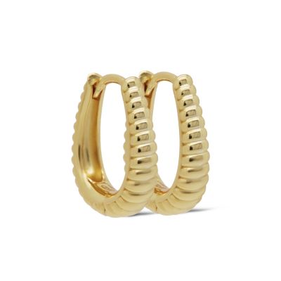 Hinged Hoops OLIA Twist 18MM