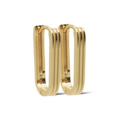 Hinged Hoops LINE 21MM