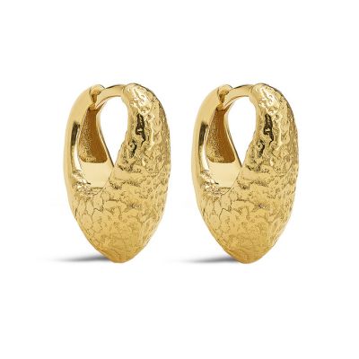 Hinged Hoops ALMA Hammered 