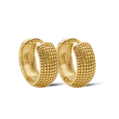 Hinged Hoops NOVAAH Dots 13MM