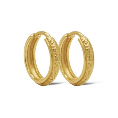 Plain Hinged Hoops IVY Vintage 15MM