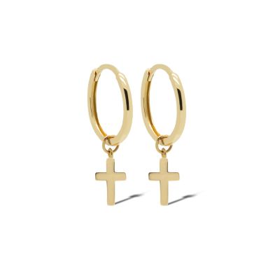 14 KARAAT GOUDEN Faith Oorringen TIRSA