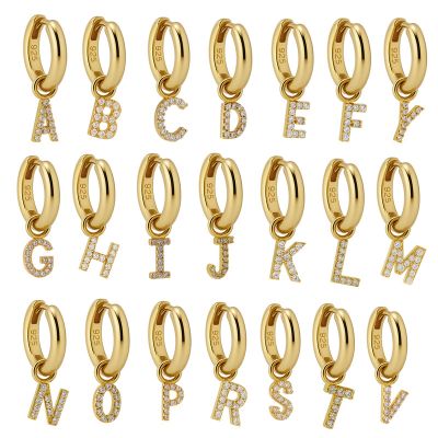 Hinged Hoops LETTERS Zirconia