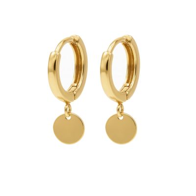 Hinged Hoops Round Circle