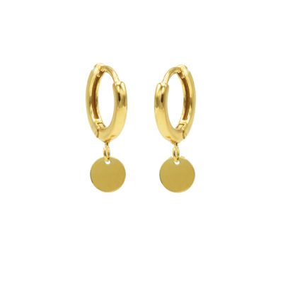 Hinged Hoops Round Circle