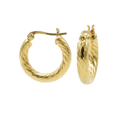 Plain Twister Hoops SMALL 19MM