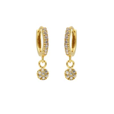 Zirconia Hinged Hoops Disc