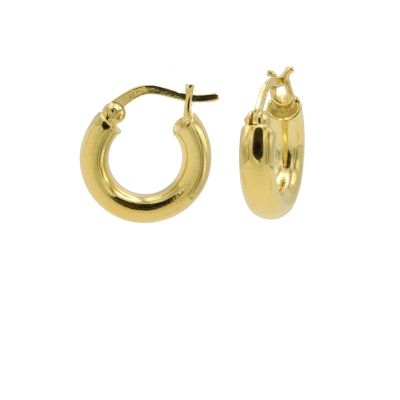 Plain Hoops Mini Round Tube 14MM