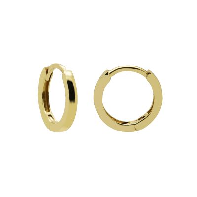 Plain Hinged Hoops 12MM