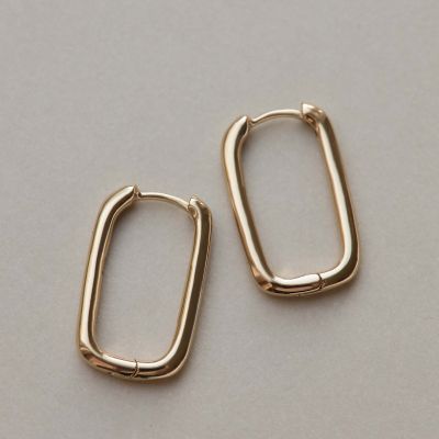 Plain Hinged Hoops Round Square 20MM