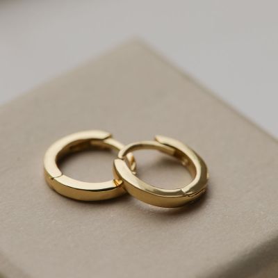 Plain Hinged Hoops Mini 10MM