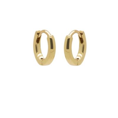 Plain Hinged Hoops Mini 10MM