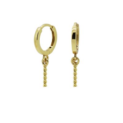 Hinged Hoops Twisted Tube