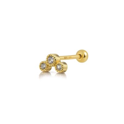 Piercing Triple Zirconia Elva