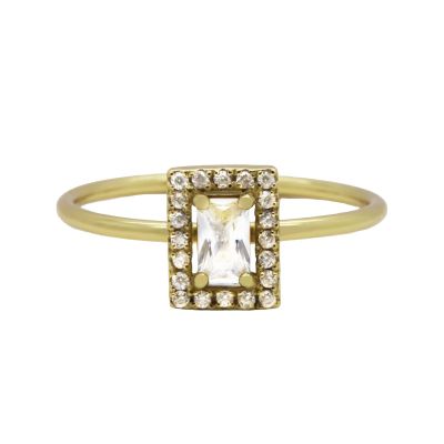 Ring Vintage Square