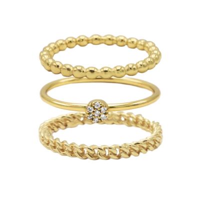 Little Sparkling Ring Set