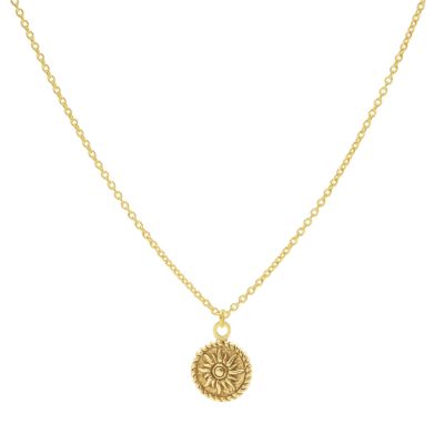 Necklace Sun Coin