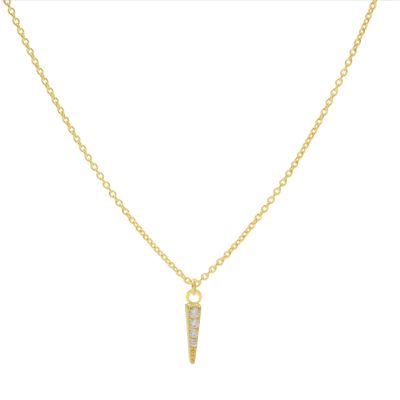 Necklace Zirconia Cone