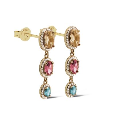 Earstuds ROSA Fairy Floss