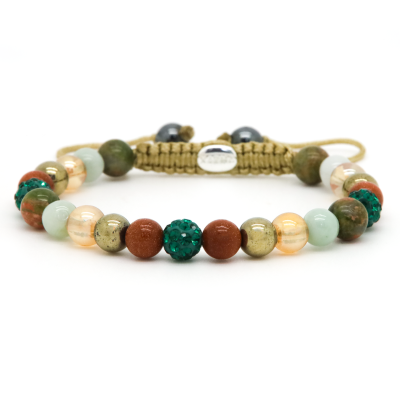 Spiral Eloise XS (green crystal)