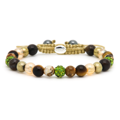 Spiral Phoebe XS (green crystal)