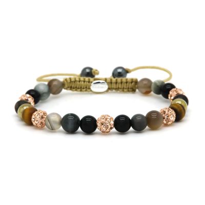 Spiral MAELLA XS (rosegold crystal)