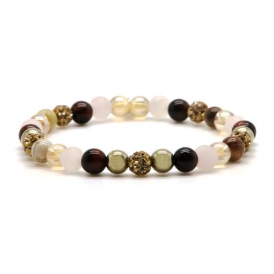 Spiral Lenna XS Elastic (gold crystal)