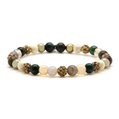 Spiral Elara XS Elastic (gold crystal)
