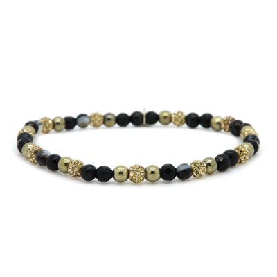 Spiral Annelie Elastic (gold crystal)