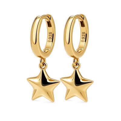 Hinged Hoops Livia Star