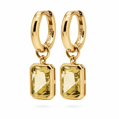 Hinged Hoops Liv Citrien