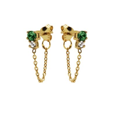 Chain Double Up EMERALD GREEN