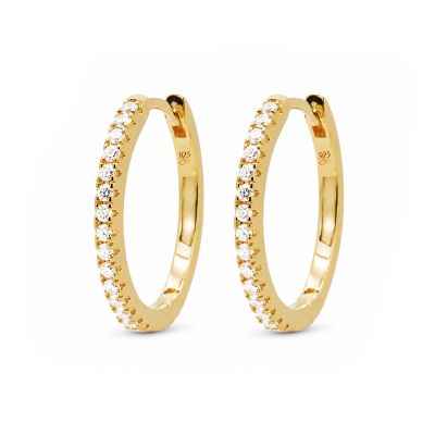 Hinged Hoops Mina Zirconia 16MM