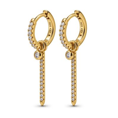 Hinged Hoops Lora Zirconia Tube